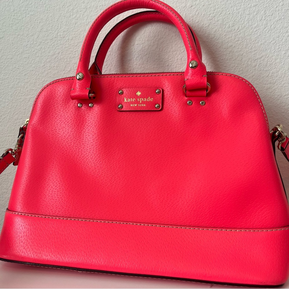 KATE SPADE WELLESLEY RACHELLE SATCHEL - Picture 9 of 9
